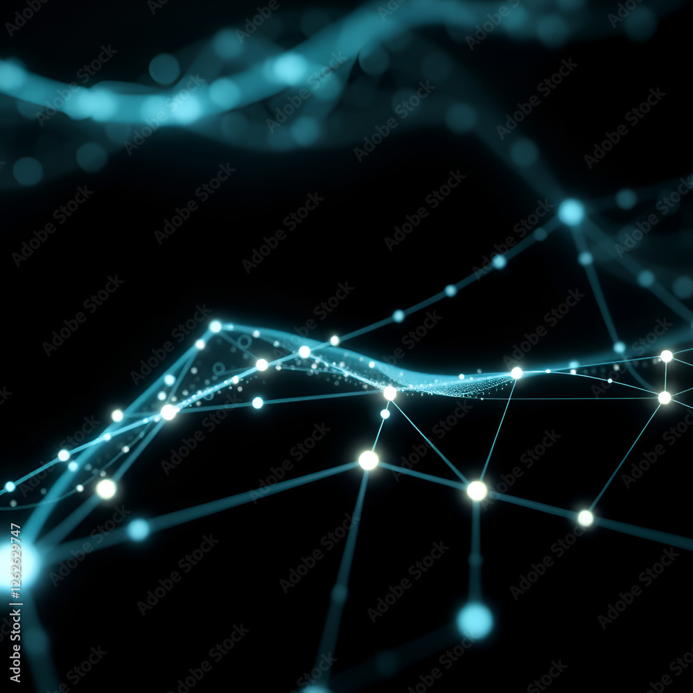 Fototapeta premium abstract blue background