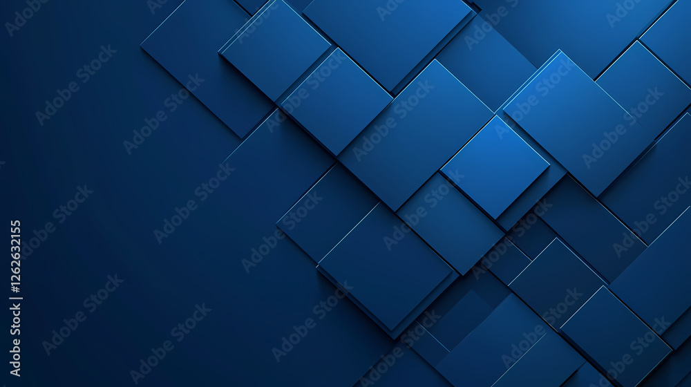 Abstract Blue Squares Gradient Design Abstract Blue Squares Gradient Design