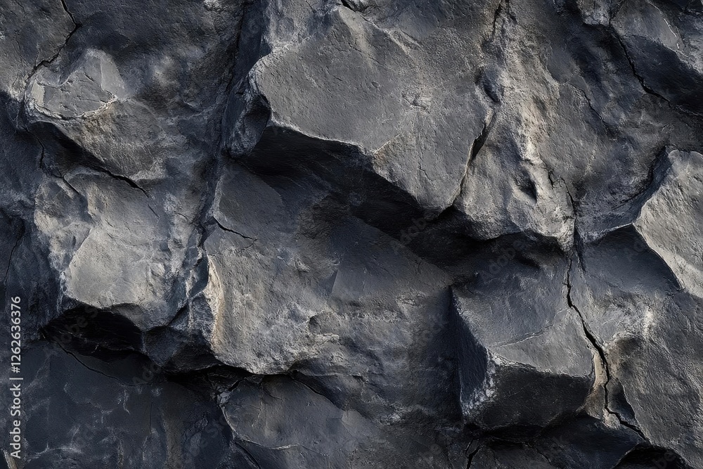 dramatic monochromatic volcanic rock surface texture, deep crevices and sharp angles creating abstract patterns, high contrast shadows dramatic monochromatic volcanic rock surface texture, deep crevices and sharp angles creating abstract patterns, high contrast shadows