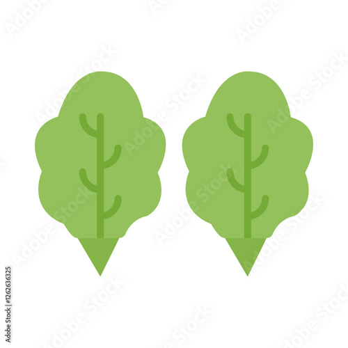 Spinach flat icon