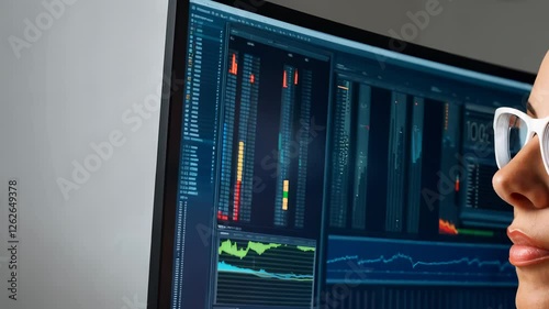 Neon Waveform Display