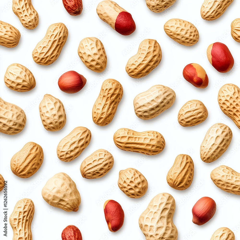 Roasted Peanuts: A Delightful Nutty Pattern Roasted Peanuts: A Delightful Nutty Pattern