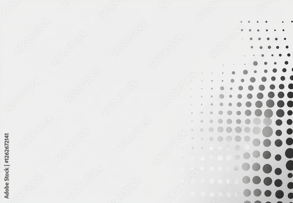 Abstract black halftone dots on a see-through background Abstract black halftone dots on a see-through background