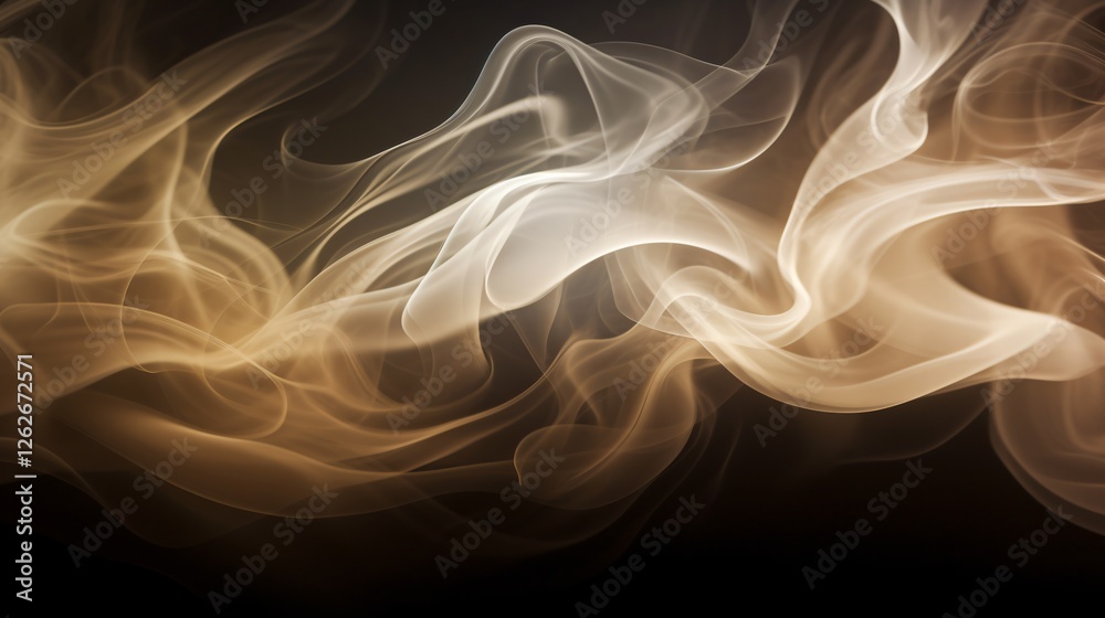 Fototapeta premium Ethereal Abstract Light Background with Soft Puffs