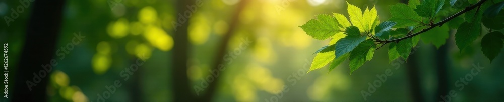 Out-of-focus verdant tree, glowing bokeh lights , image, forest Out-of-focus verdant tree, glowing bokeh lights , image, forest