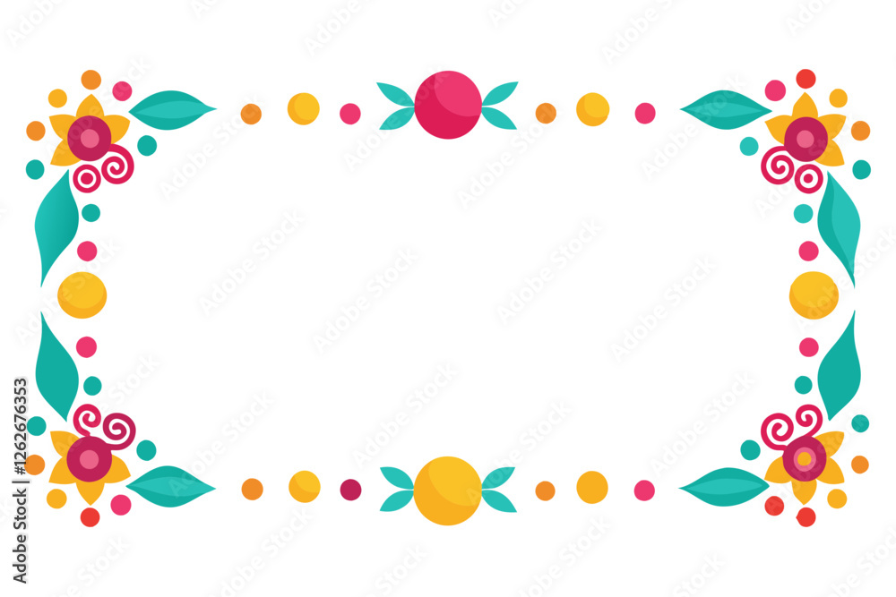 colorful balloons frame colorful balloons frame