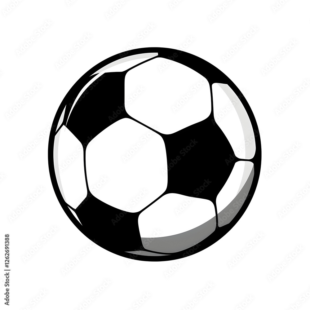 soccer ball silhouette