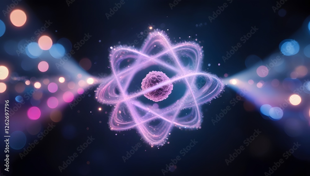 A dark, abstract, wintery fractal pattern of blue and purple strands illustrates a virus in the night A dark, abstract, wintery fractal pattern of blue and purple strands illustrates a virus in the night