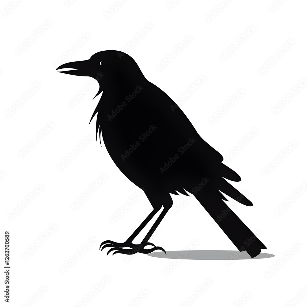 Fototapeta premium bird clipart silhouette