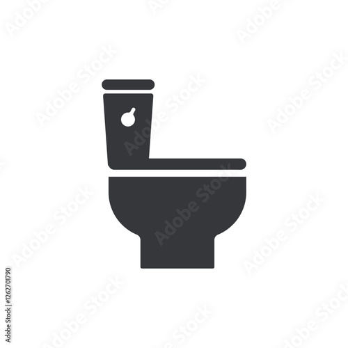 Isolated pictogram icon : WC, Toiler, Restroom, Bathroom, Water Closet