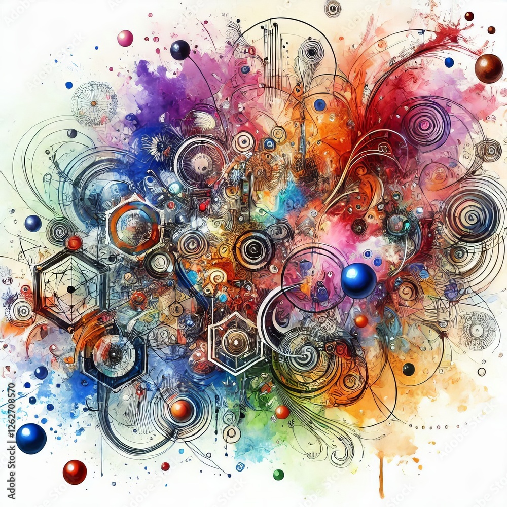 Watercolor Chaotic expressive chaotic systems Watercolor Chaotic expressive chaotic systems