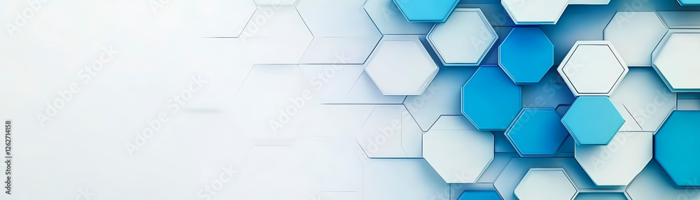 Modern blue and white hexagonal abstract background, perfect for technology and design themes, enhancing digital marketing strategies. Modern blue and white hexagonal abstract background, perfect for technology and design themes, enhancing digital marketing strategies.