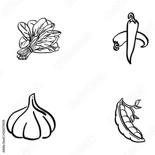 This logo symbolizes fertility and happiness from natural harvests