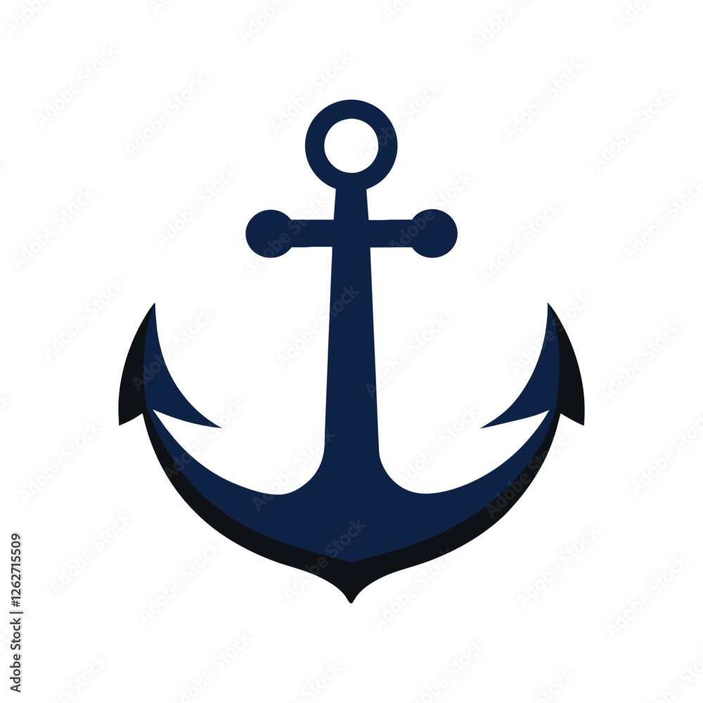 Nice anchor vector illustration icon
