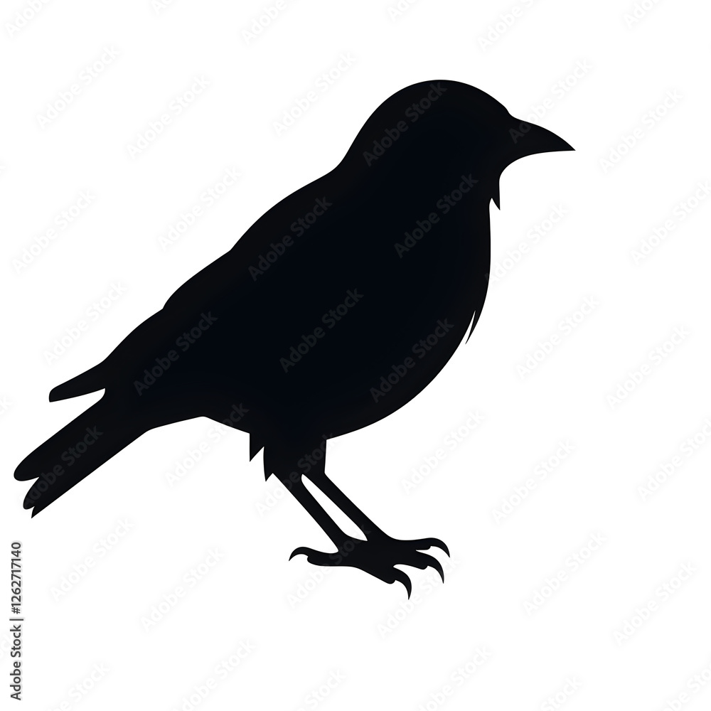 Fototapeta premium bird clip art silhouette