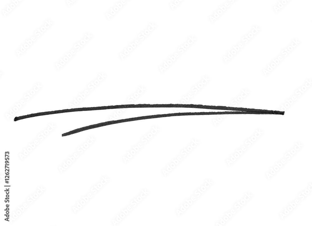 marker lines isolated brush stroke mark hand draw	
scribble