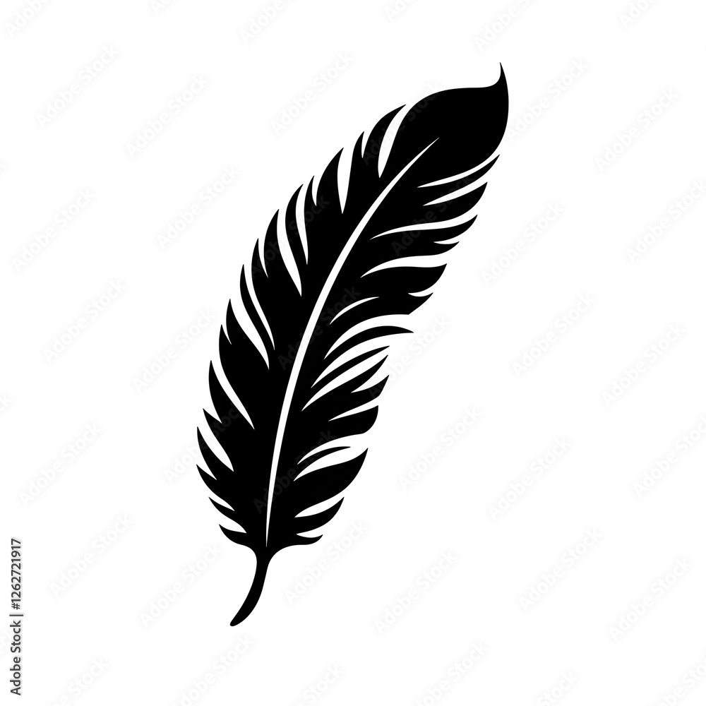 feather silhouette