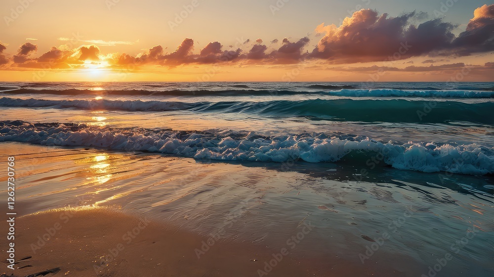 sunset over the river, sunset over the sea, sunset on the beach, Beautiful sunset on a pristine ocean beach, showcasing vibrant sky colors reflected on calm sunset over the river, sunset over the sea, sunset on the beach, Beautiful sunset on a pristine ocean beach, showcasing vibrant sky colors reflected on calm