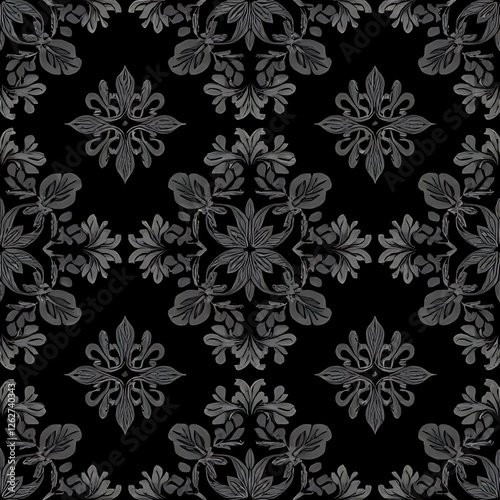 seamless damask wallpaper