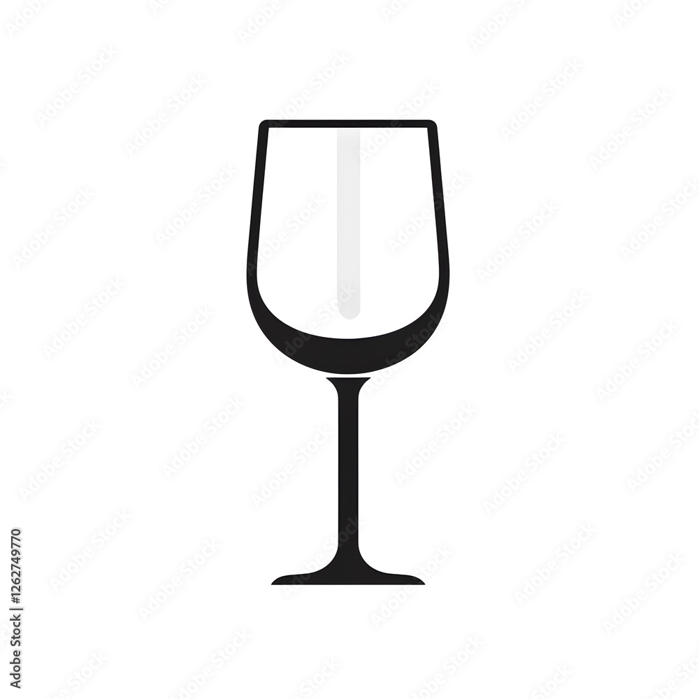wine glass silhouette wine glass silhouette