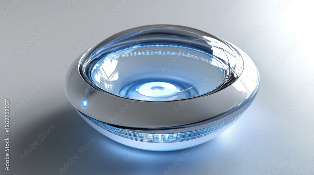 Futuristic glowing glass orb, technology concept. Futuristic glowing glass orb, technology concept.