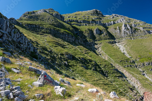 Landscape at the Tzoumerka Mountains in Epirus, Greece