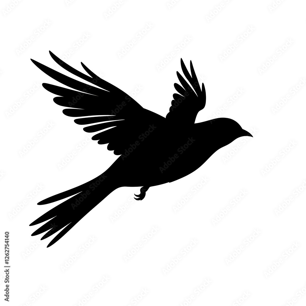 bird flying silhouette bird flying silhouette