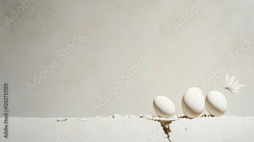 A Little Angel Emerging from an Egg
 photo