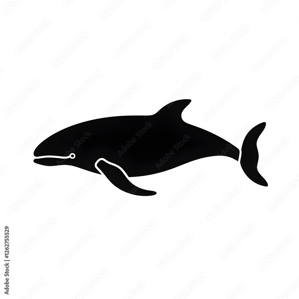 Fototapeta premium whale silhouette