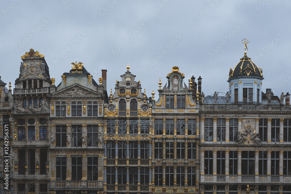 Fototapeta premium Brussels historic square