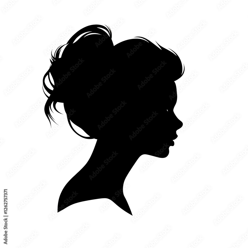woman head silhouette woman head silhouette
