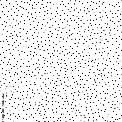 A minimalist pattern of tiny scattered dots in a monochrome color palette, creating an elegant and stylish look. Ideal for sophisticated children's room decor