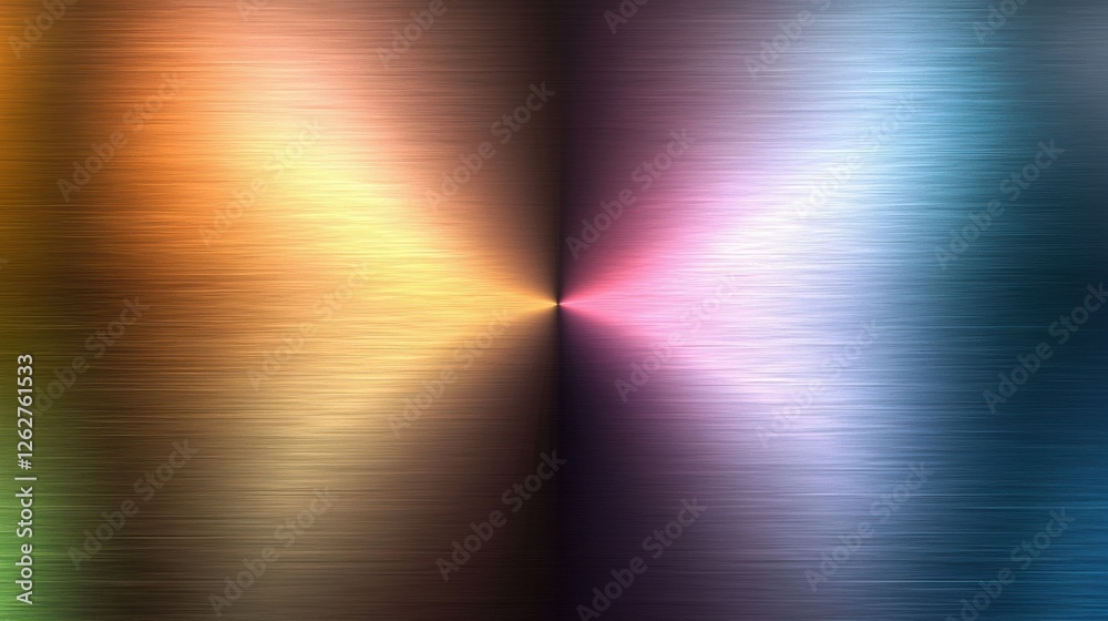 Abstract radial gradient with vibrant metallic texture and multi-colored spectrum Abstract radial gradient with vibrant metallic texture and multi-colored spectrum
