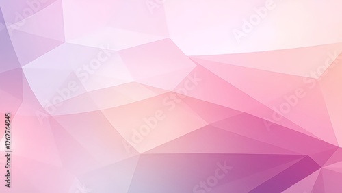 An abstract composition of layered geometric gradients blending harmoniously, enhanced by translucent overlays that shimmer like glass