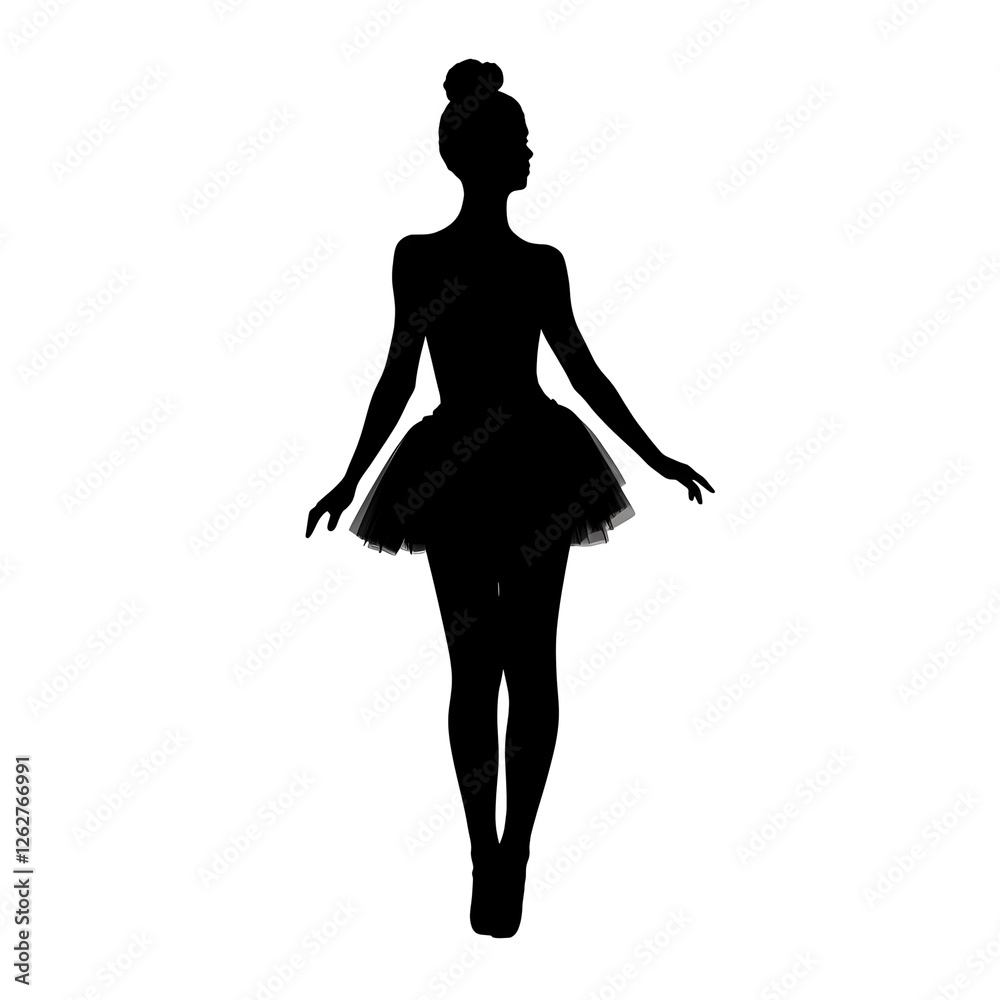 ballerina silhouette ballerina silhouette