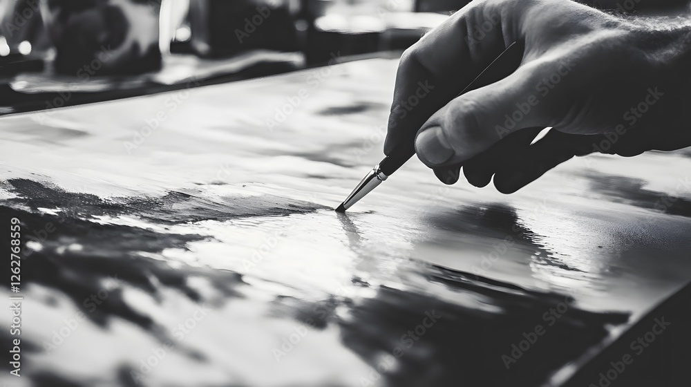 Obraz premium Exploring Depths of Art