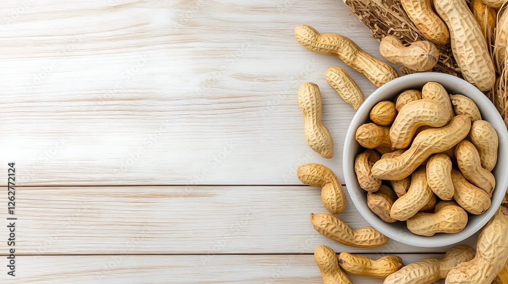 Peanuts harvesting event farm food photography rustic setting top view snack delight Peanuts harvesting event farm food photography rustic setting top view snack delight