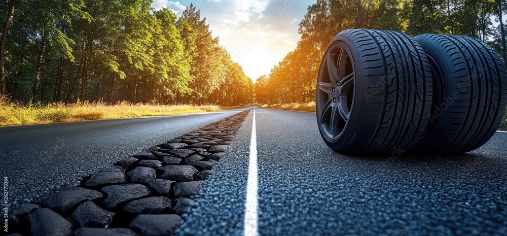 Summer and Winter Tire Concept for Automotive Transport