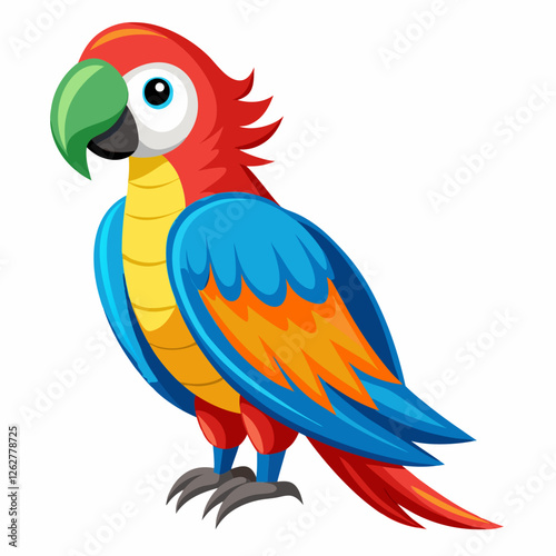 blue and yellow macaw