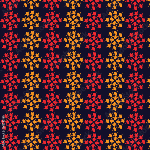 seamless pattern with stars design