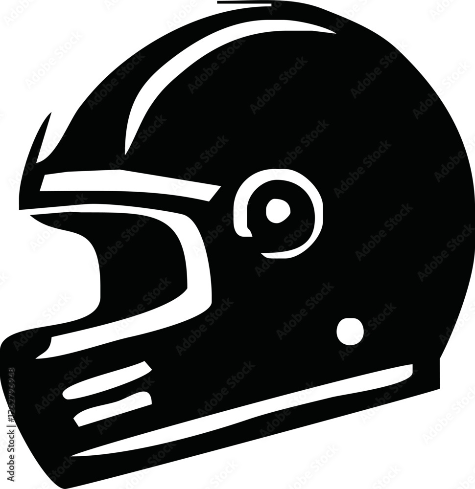 Motorcycle helmet icon vector template Motorcycle helmet icon vector template