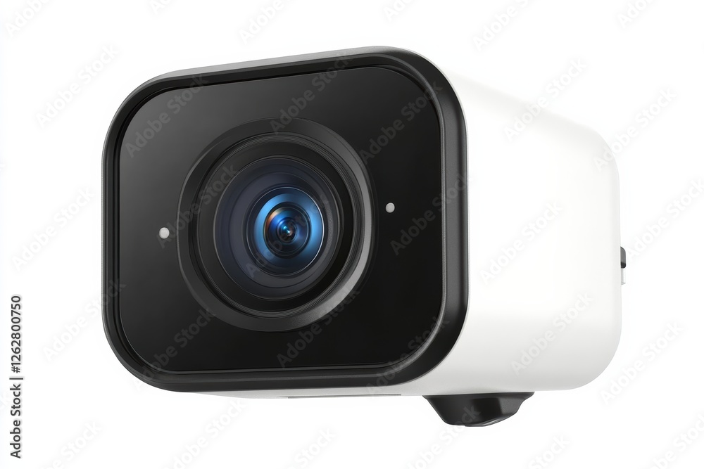 Compact video camera featuring motion detection and high resolution for security applications Compact video camera featuring motion detection and high resolution for security applications