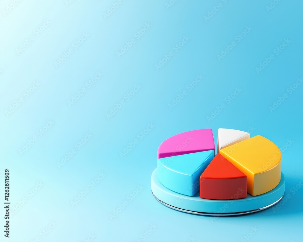 Obraz premium A symbolic pie chart divided into salary, bonuses, and wellness incentives.