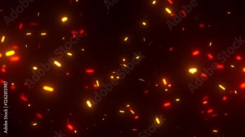 blazing firestorm electric fire lights overlay background abstract