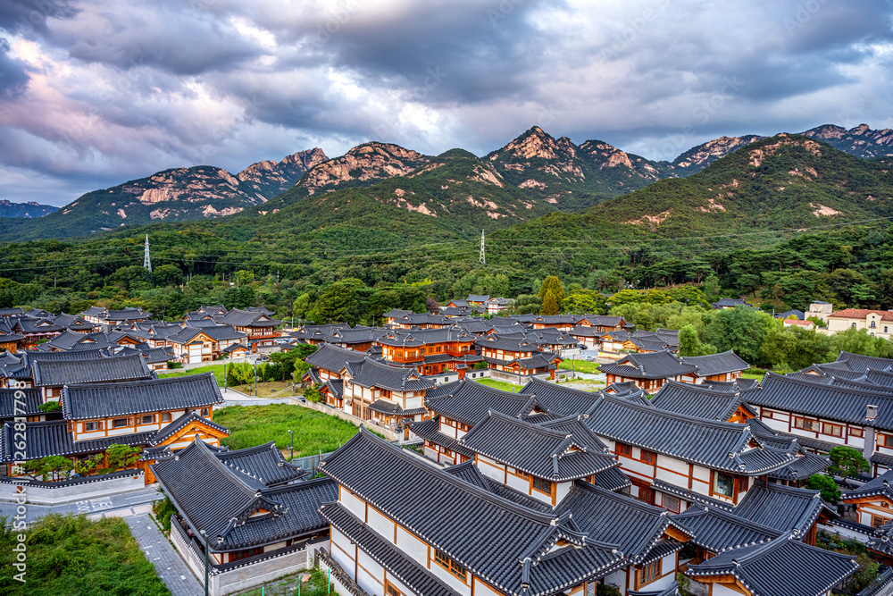 Eunpyeong hanok village, Seoul, South Korea.