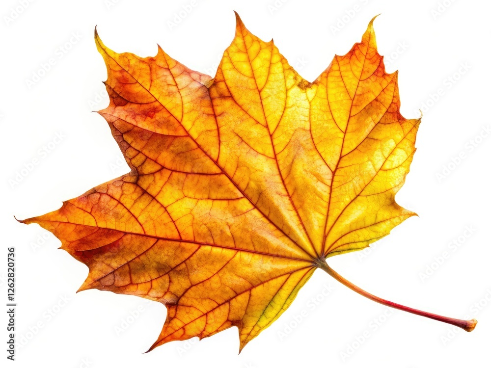 Isolated autumn leaf, vibrant yellow-orange hues, captured in high-resolution aerial photography. Isolated autumn leaf, vibrant yellow-orange hues, captured in high-resolution aerial photography.