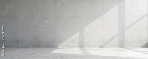 Panel kuchenny z motywem Wide expanse of light grey concrete, subtle texture, panorama, minimal, subtle