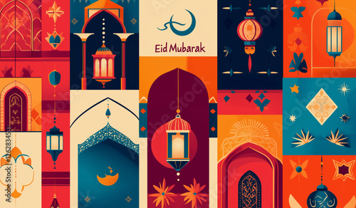 Eid mubarak card