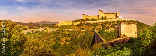 Photos Spoleto, Ponte delle Torri roman bridge and Rocca Albornoziana medieval fortress