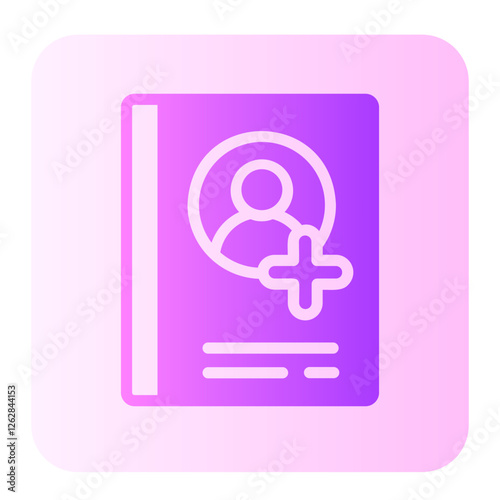 Enrollment gradient icon